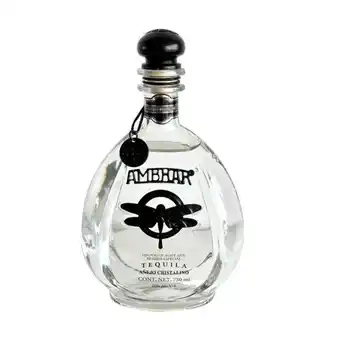 Tequila ambhar cristalino 750 ml