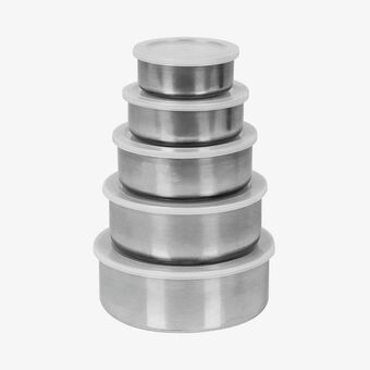 CV Directo Set de 5 contenedores de acero oferta