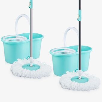CV Directo Pack de 2 trapeadores spin mop global oferta