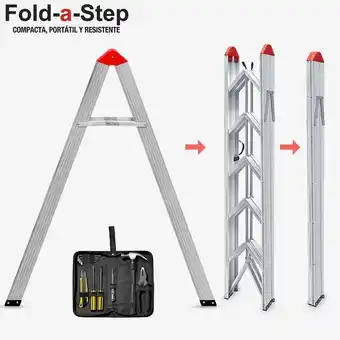 CV Directo Paquete de fold-a-step 5 escalones + set de herramientas oferta