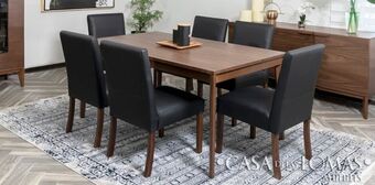 Casa de las Lomas Comedor serena nogal americano oferta