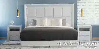 Casa de las Lomas Recámara king size keyser gris oferta