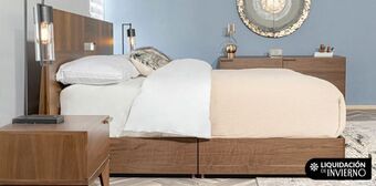 Casa de las Lomas Recámara queen size serena nogal americano oferta