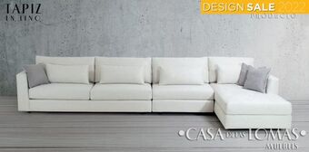 Casa de las Lomas Sala modular dakota malta snow silver oferta