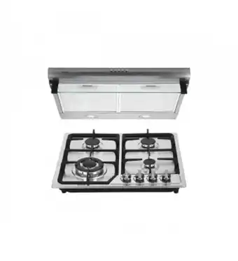 Hágalo Dual pack parrilla y campana inoxidable axcent oferta
