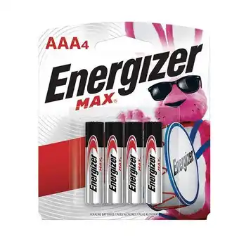 Pila alcalina aaa 4 pzas e000021500 energizer