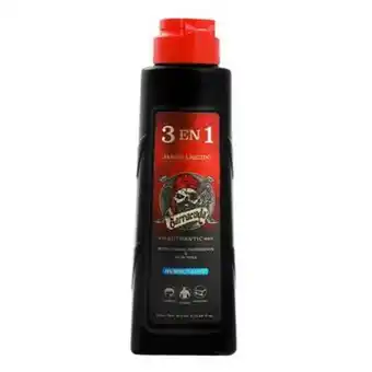 Body wash 3n1 humectante, barracuda 470 ml