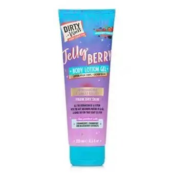 Loción corporal en gel jelly berry, dirty works 250 ml