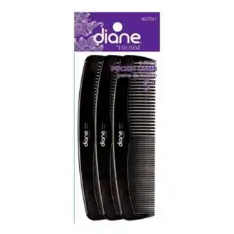 Peines para cabello, diane 3 pzas