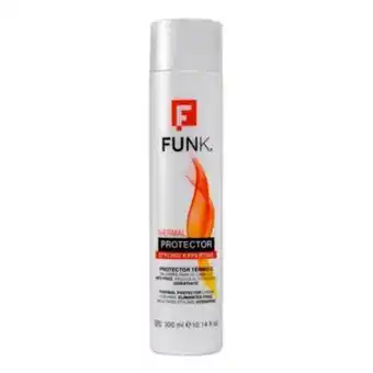 Protector térmico en crema para cabello double fx, funk 300 ml