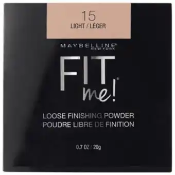 Dax Maquillaje maybelline new york fit me! loose powder light 20g oferta