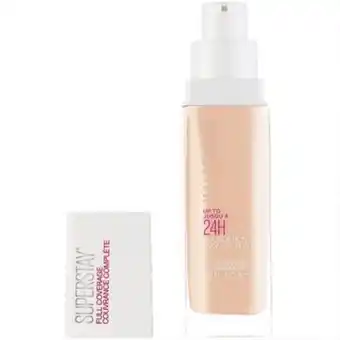 Base de maquillaje maybelline superstay full coverage 24h 30ml 112 natural ivory