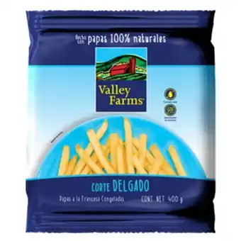 La gran bodega Papas valley farms corte delgado 400g oferta