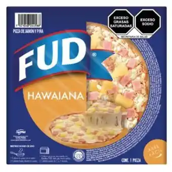Pizza fud hawaiana individual