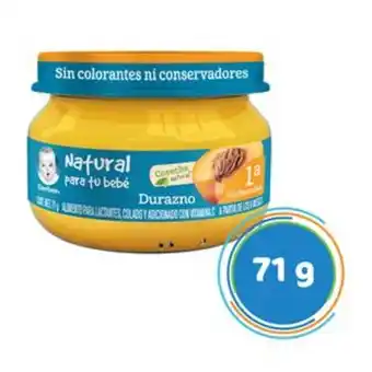 Gerber 1a etapa papilla durazno 71 g