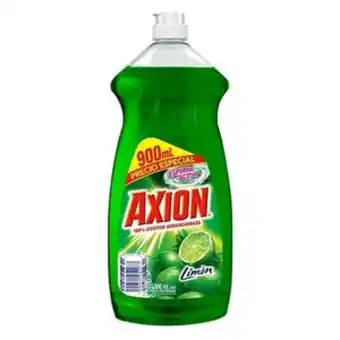Detergente lavatrastes liquido axion limon 900 ml