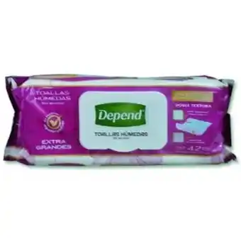 Depend toallas humedas