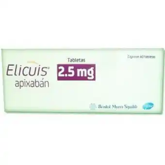 Farmacias San Isidro y San Borja Elicuis 2.5mg tab c/60 oferta