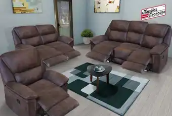 Monroe Sala nanton brwn recliner 3-2 oferta