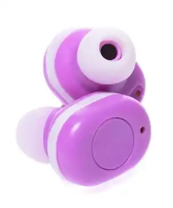 Audífonos bluetooth inalámbricos macarrón rosa
