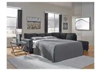 Ashley Furniture Sofá cama seccional de 2 piezas con diván altari oferta