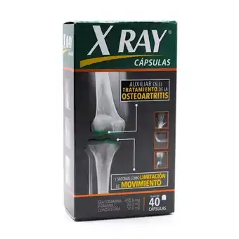 Farmacias de Apoyo Xray cápsulas 450/30/10mg con 40 piezas oferta