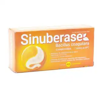 Sinuberase comprimidos con 48 piezas
