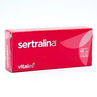 Sertralina tabletas 50mg con 14 piezas