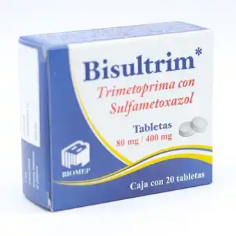 Farmacias de Apoyo Bisultrim tabletas 80/400mg con 20 piezas oferta