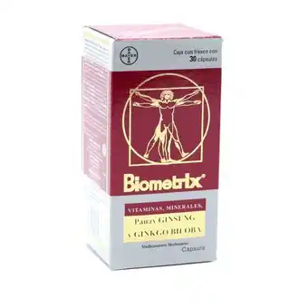 Farmacias de Apoyo Biometrix cápsulas con 30 piezas oferta