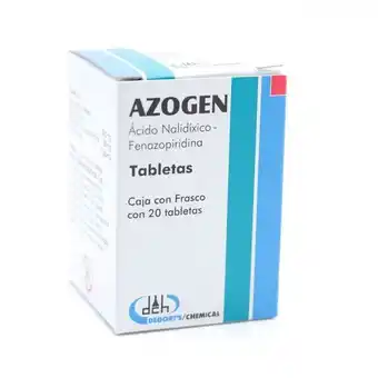 Azogen tabletas 500/50mg con 20 piezas
