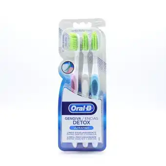 Oral-b detox cepillo dental ultrafino con 1 pieza
