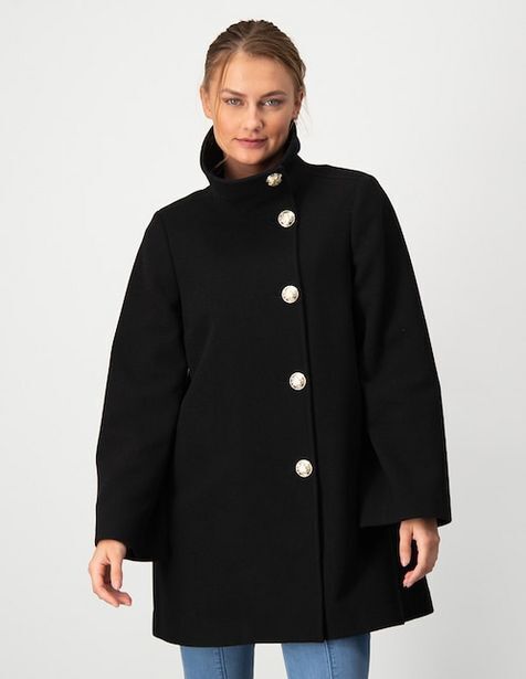 Abrigo ivonne de lana para mujer oferta en Lacoste