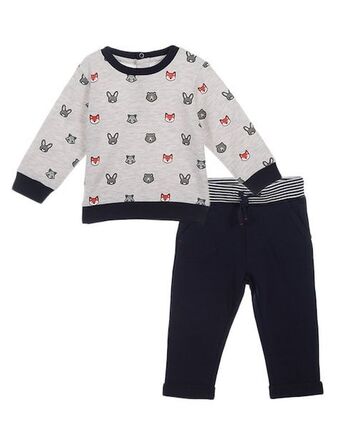 Lacoste Conjunto mon caramel algodón para bebé oferta