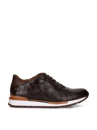 Cuadra Sneakers en piel genuina de caimán oferta