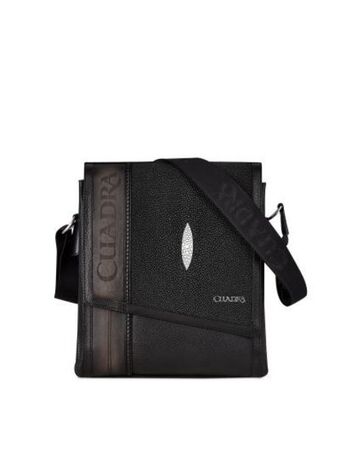 Cuadra Bandolera en piel genuina de mantarraya oferta