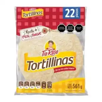 Tortillinas tía rosa 22 pz