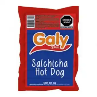 Tiendas Neto Salchicha galy hot dog 1 kg oferta