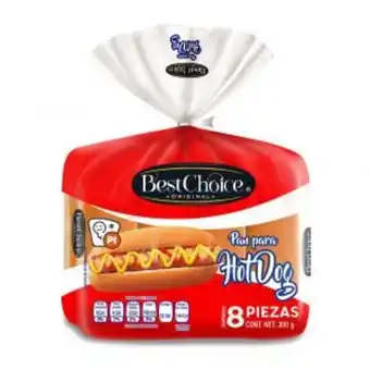 Pan para hot dog best choice 300 grs