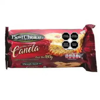 Galleta canela best choice 180 grs