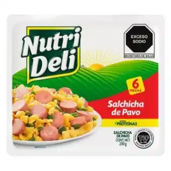 Tiendas Neto Salchicha nutri deli pavo 250 g oferta