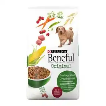 Alimento seco para perro purina beneful adulto pavo y arandano 10kg