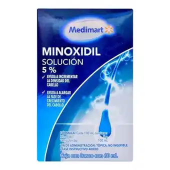 Minoxidil medimart solución 5% 60 ml
