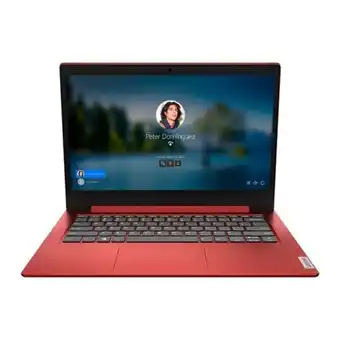 Laptop lenovo ideapad nb ip1 14ada05 amd 3020e 4 gb de ram 64 gb de dd anaranjado