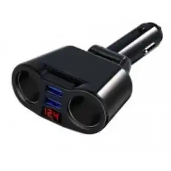 Cargador doble usb de 2 vías para encendedor de coche
