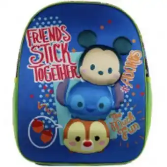 Mochila escolar primaria disney tsum tusm original
