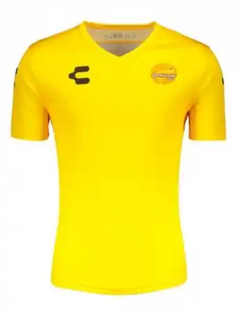 Calzzapato Charly 5 003523 5 dorados caballero amarillo/negro playera m/c xs-xxxl oferta