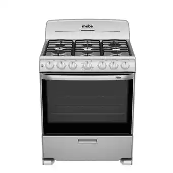Bomssa Estufa mabe 6 quemadores silver oferta