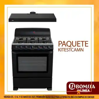 Bomssa Kit de cocina campana mabe estufa iem oferta