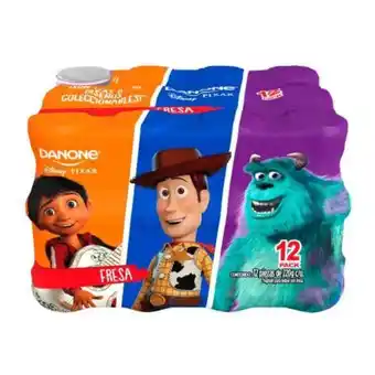 Sam's Club Yoghurt bebible danone fresa 12 pzas de 220 g oferta